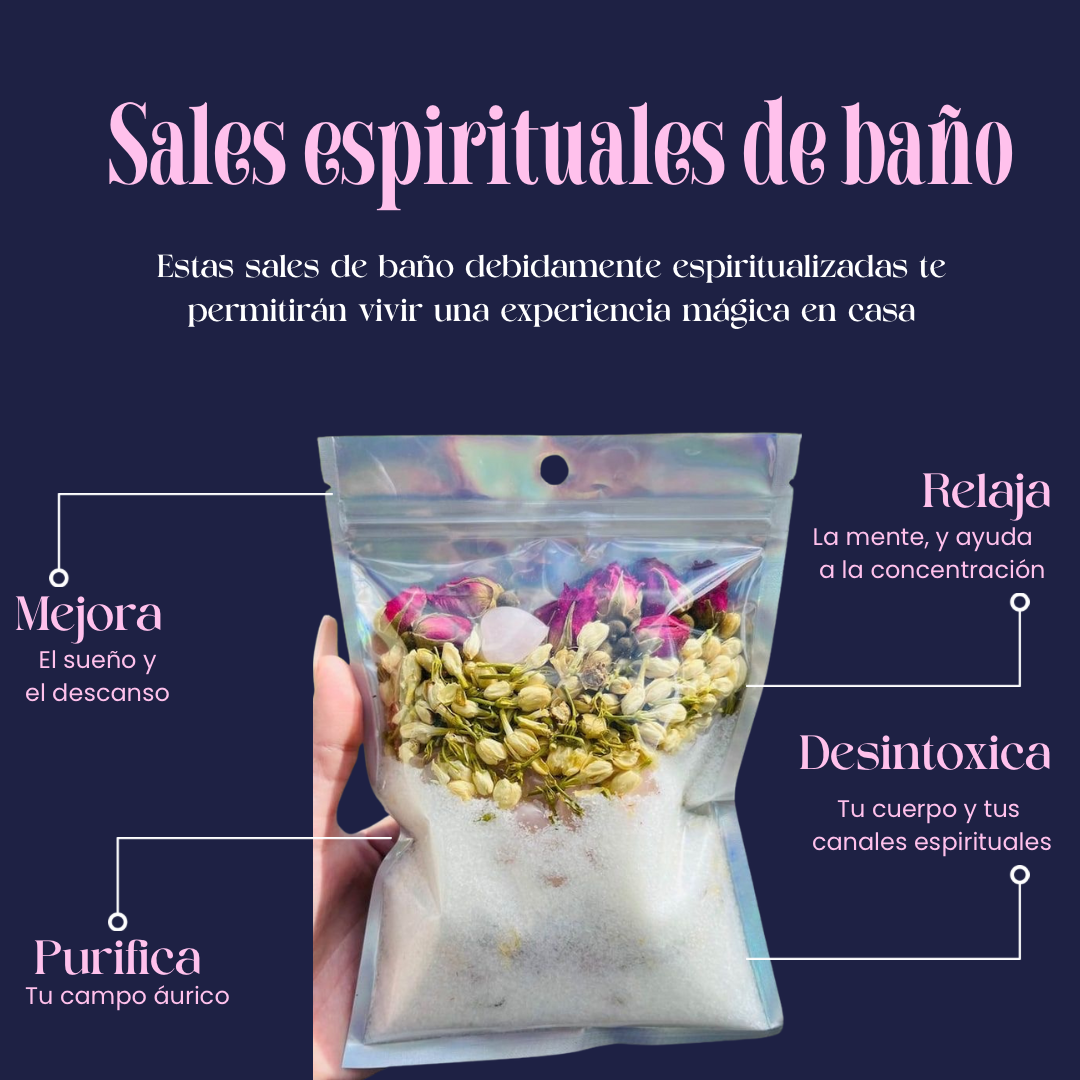 Sales espirituales de baño