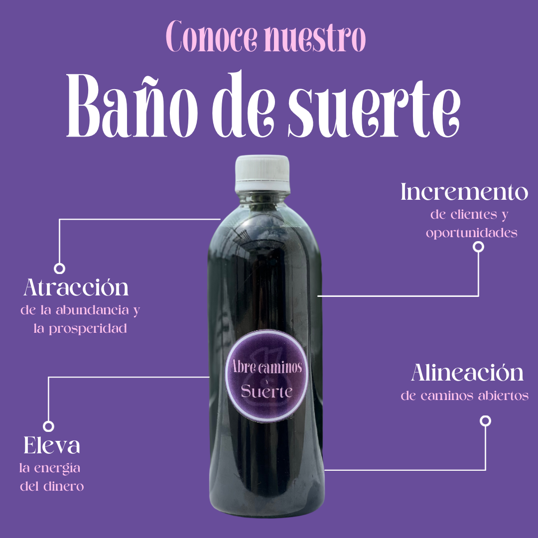 Baño para la suerte